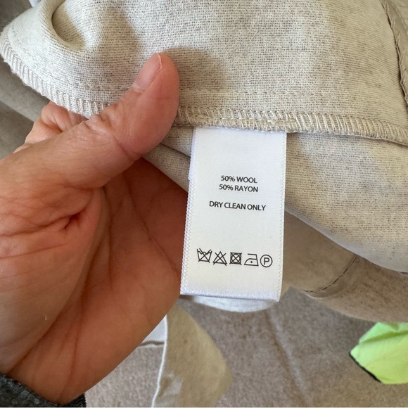 LEO & SAGE wool duster jacket size small - Picture 4 of 7